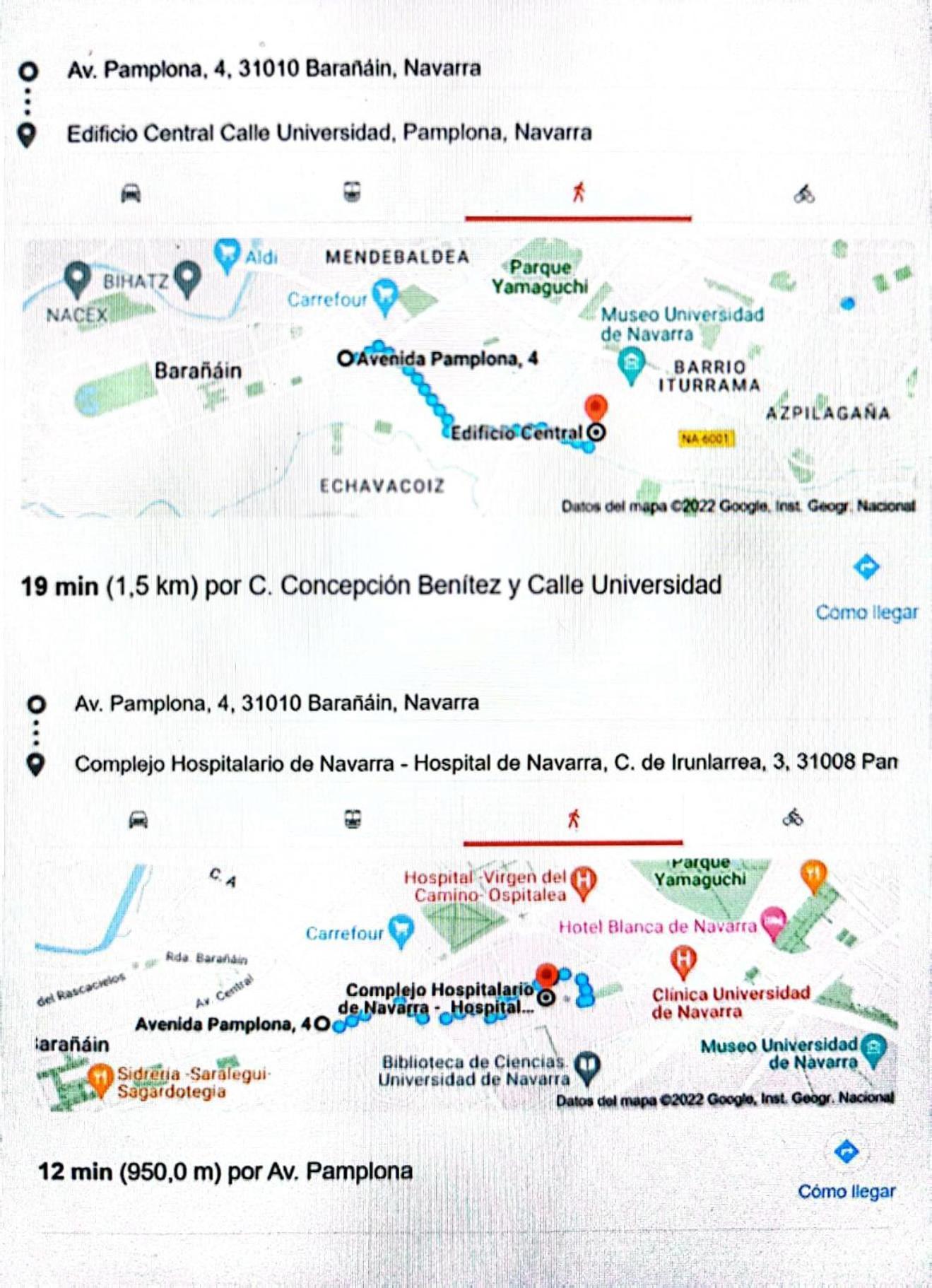 Los Sauces Pamplona Hospitales Universidad Baranain ภายนอก รูปภาพ